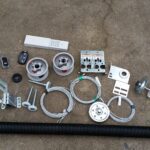 Garage door parts