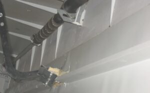 damaged Wayne Dalton RP36 top section
